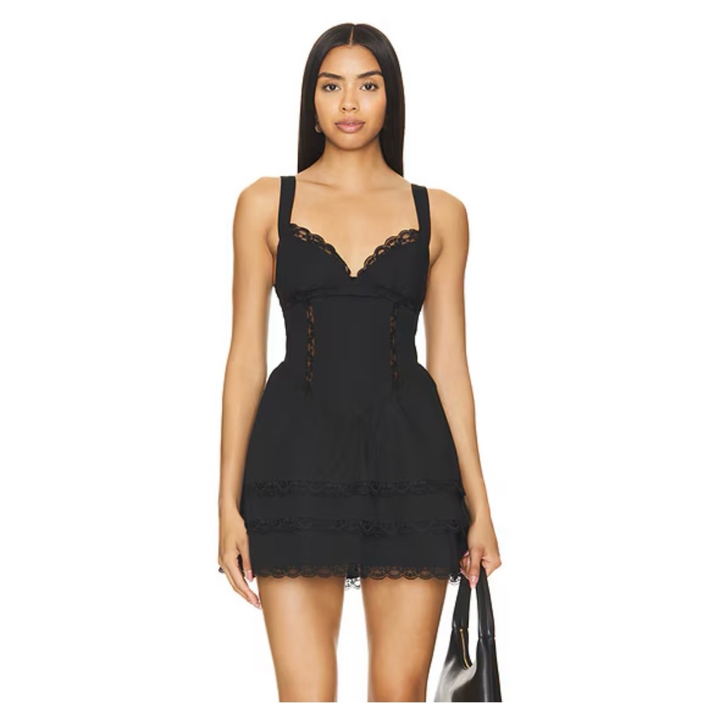 Eva Mini Dress | Sweetheart Neck, Fit and Flare Mini Dress